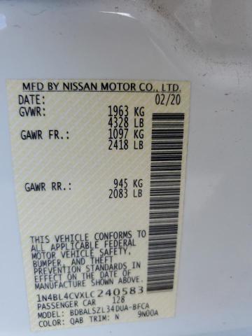 Photo 11 VIN: 1N4BL4CVXLC240583 - NISSAN ALTIMA 