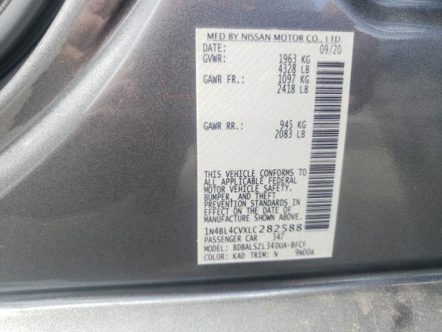 Photo 9 VIN: 1N4BL4CVXLC282588 - NISSAN ALTIMA SR 