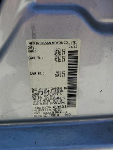 Photo 11 VIN: 1N4BL4CVXMN389601 - NISSAN ALTIMA SR 