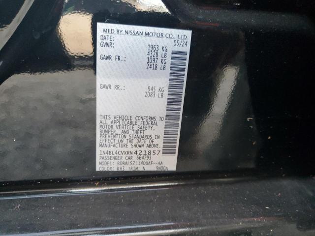 Photo 12 VIN: 1N4BL4CVXRN421857 - NISSAN ALTIMA SR 