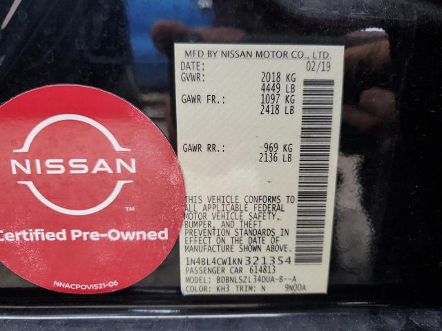 Photo 11 VIN: 1N4BL4CW1KN321354 - NISSAN ALTIMA 