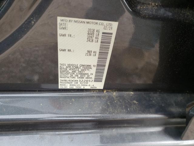 Photo 9 VIN: 1N4BL4CW1KN322052 - NISSAN ALTIMA SR 