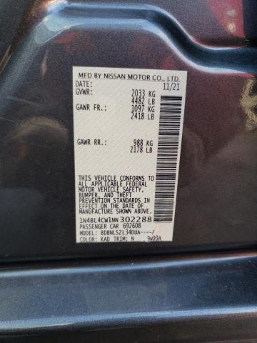 Photo 11 VIN: 1N4BL4CW1NN302288 - NISSAN ALTIMA 