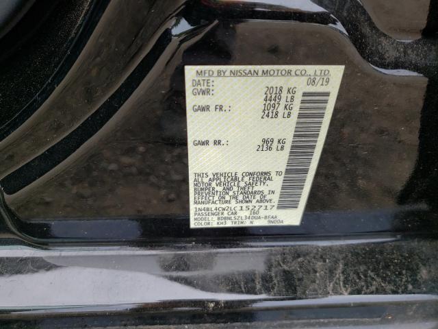 Photo 9 VIN: 1N4BL4CW2LC152717 - NISSAN ALTIMA SR 