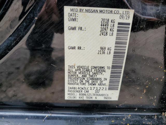 Photo 11 VIN: 1N4BL4CW2LC171221 - NISSAN ALTIMA SR 