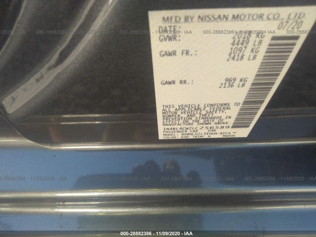 Photo 8 VIN: 1N4BL4CW2LC256589 - NISSAN ALTIMA 