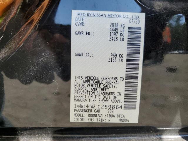 Photo 12 VIN: 1N4BL4CW2LC259864 - NISSAN ALTIMA 