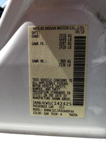 Photo 12 VIN: 1N4BL4CW5LC142425 - NISSAN ALTIMA SR 