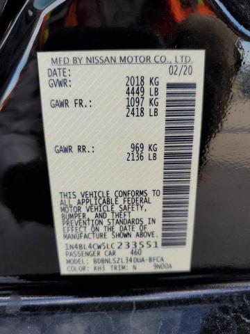 Photo 11 VIN: 1N4BL4CW5LC233551 - NISSAN ALTIMA 