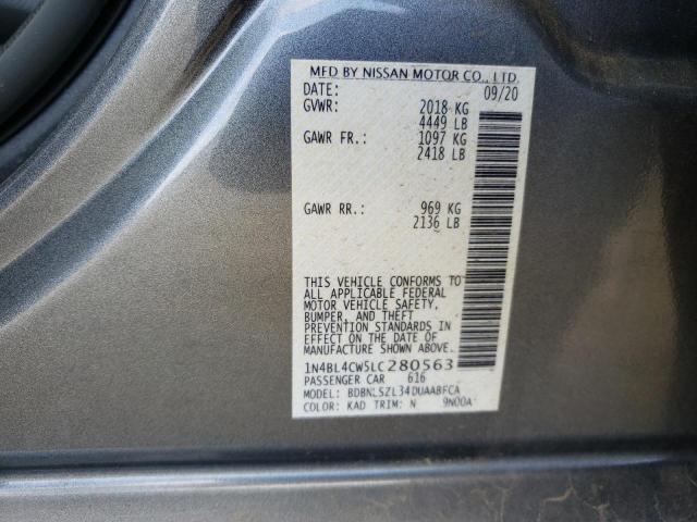 Photo 12 VIN: 1N4BL4CW5LC280563 - NISSAN ALTIMA 