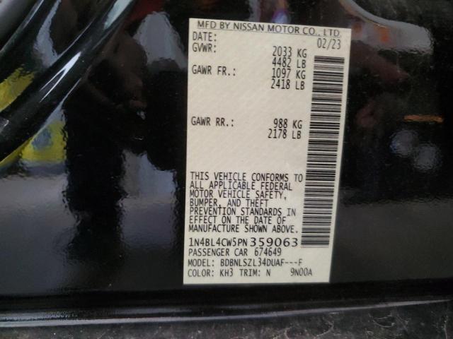 Photo 11 VIN: 1N4BL4CW5PN359063 - NISSAN ALTIMA SR 