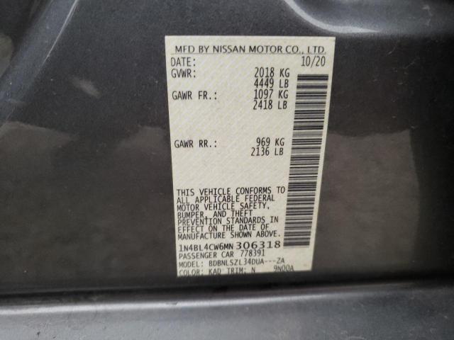 Photo 11 VIN: 1N4BL4CW6MN306318 - NISSAN ALTIMA 