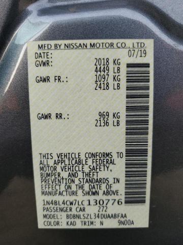 Photo 11 VIN: 1N4BL4CW7LC130776 - NISSAN ALTIMA SR 