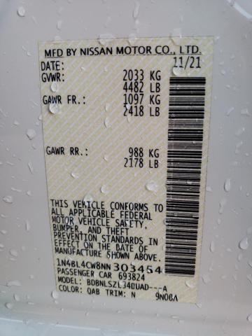 Photo 12 VIN: 1N4BL4CW8NN303454 - NISSAN ALTIMA 