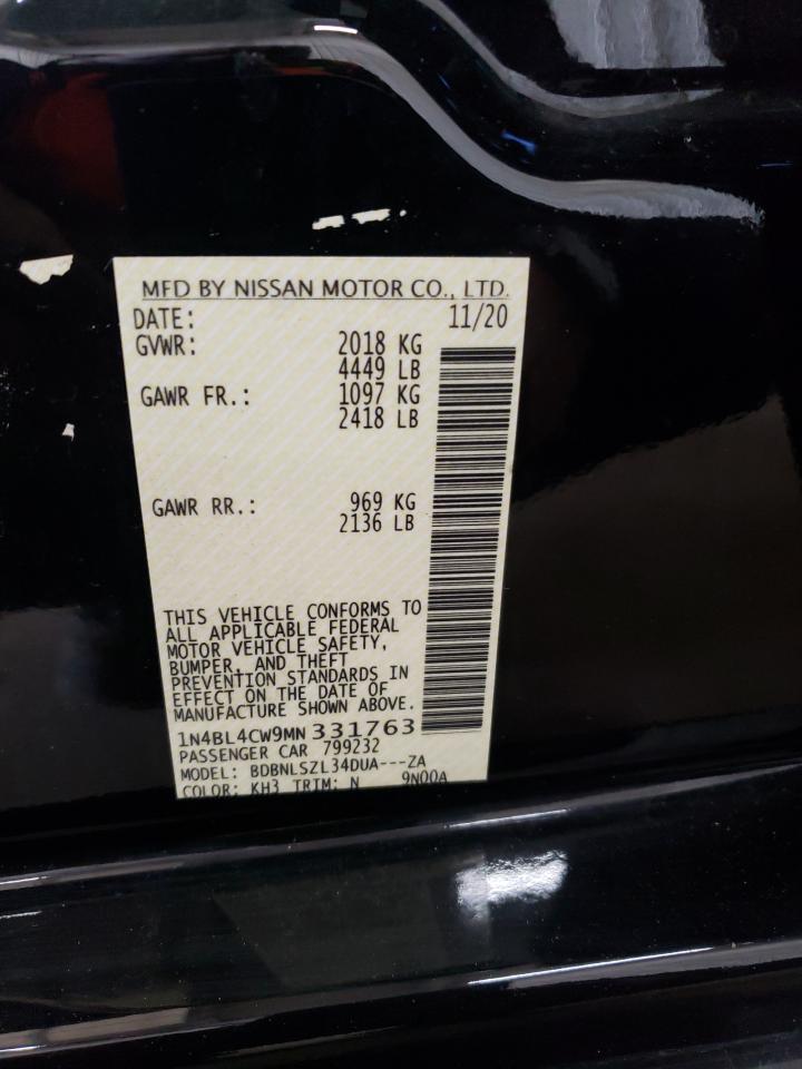 Photo 12 VIN: 1N4BL4CW9MN331763 - NISSAN ALTIMA 