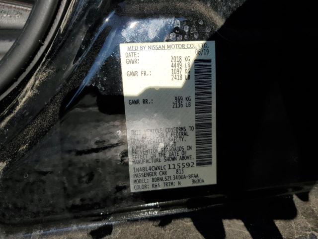 Photo 12 VIN: 1N4BL4CWXLC115592 - NISSAN ALTIMA SR 