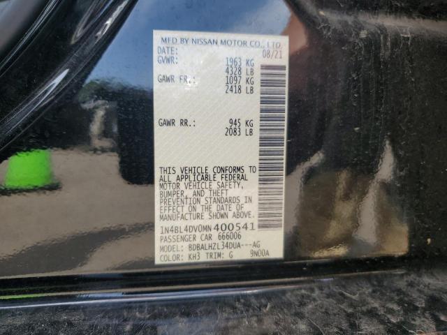 Photo 11 VIN: 1N4BL4DV0MN400541 - NISSAN ALTIMA 