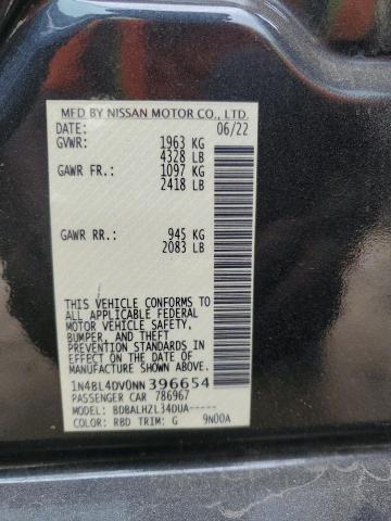 Photo 11 VIN: 1N4BL4DV0NN396654 - NISSAN ALTIMA 