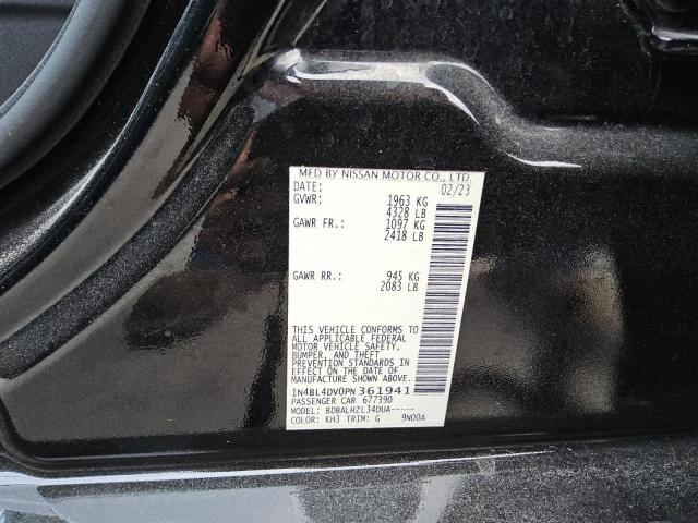 Photo 12 VIN: 1N4BL4DV0PN361941 - NISSAN ALTIMA SV 