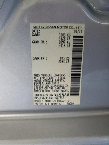 Photo 11 VIN: 1N4BL4DV1MN349888 - NISSAN ALTIMA 