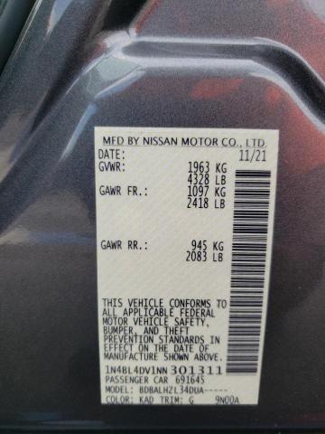 Photo 9 VIN: 1N4BL4DV1NN301311 - NISSAN ALTIMA SV 