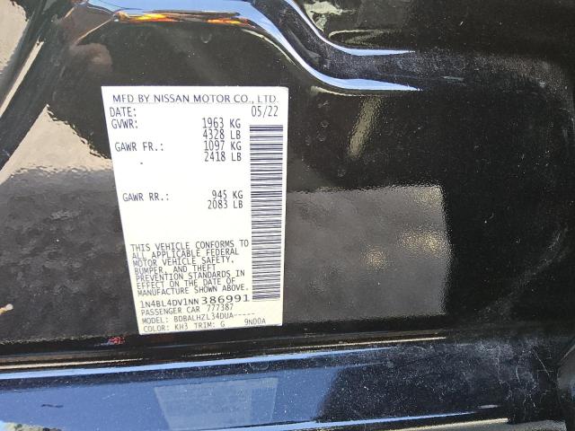 Photo 11 VIN: 1N4BL4DV1NN386991 - NISSAN ALTIMA SV 