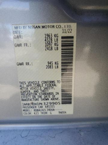 Photo 12 VIN: 1N4BL4DV1PN329905 - NISSAN ALTIMA 