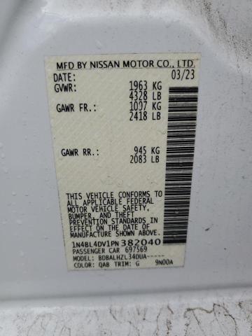 Photo 11 VIN: 1N4BL4DV1PN382040 - NISSAN ALTIMA SV 