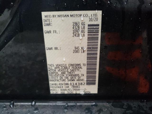 Photo 11 VIN: 1N4BL4DV3MN314382 - NISSAN ALTIMA 