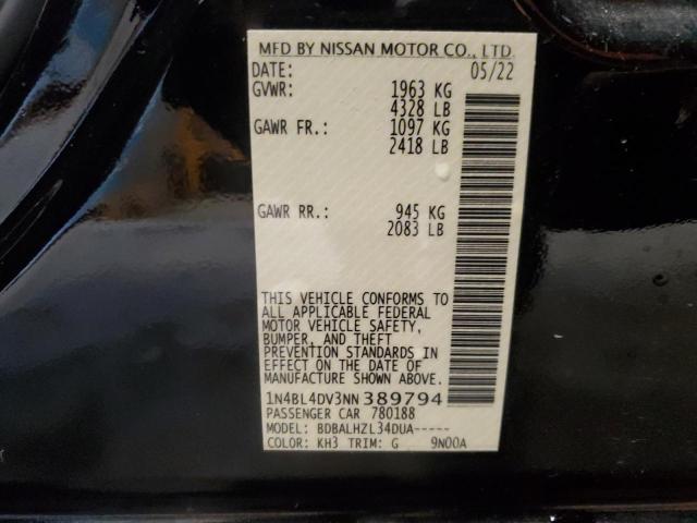 Photo 11 VIN: 1N4BL4DV3NN389794 - NISSAN ALTIMA SV 