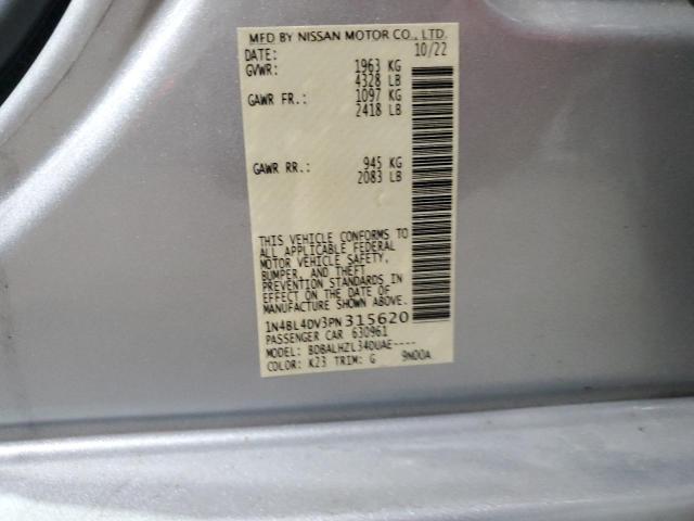 Photo 11 VIN: 1N4BL4DV3PN315620 - NISSAN ALTIMA SV 