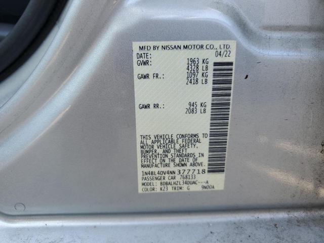 Photo 12 VIN: 1N4BL4DV4NN377718 - NISSAN ALTIMA SV 