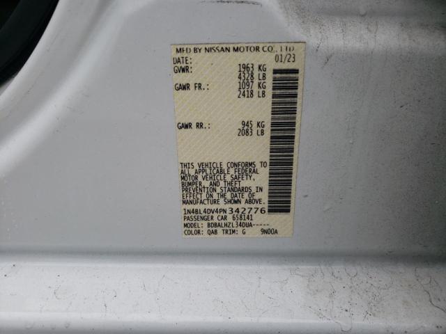 Photo 11 VIN: 1N4BL4DV4PN342776 - NISSAN ALTIMA 