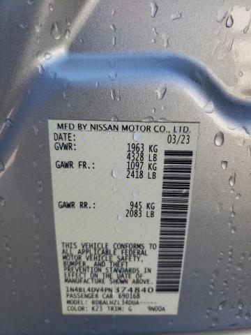 Photo 11 VIN: 1N4BL4DV4PN374840 - NISSAN ALTIMA 