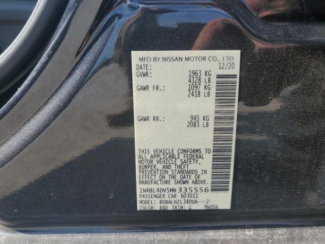 Photo 12 VIN: 1N4BL4DV5MN335556 - NISSAN ALTIMA 