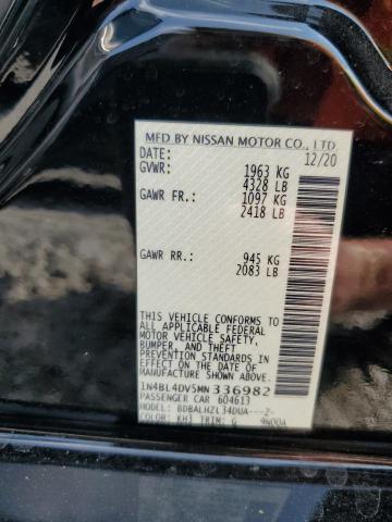 Photo 11 VIN: 1N4BL4DV5MN336982 - NISSAN ALTIMA 