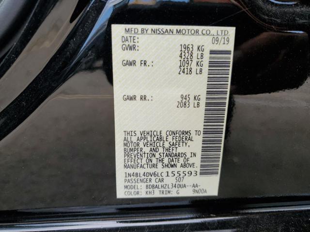 Photo 12 VIN: 1N4BL4DV6LC155593 - NISSAN ALTIMA SV 