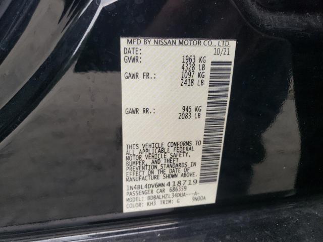 Photo 11 VIN: 1N4BL4DV6MN418719 - NISSAN ALTIMA 