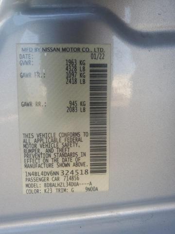 Photo 11 VIN: 1N4BL4DV6NN324518 - NISSAN ALTIMA SV 