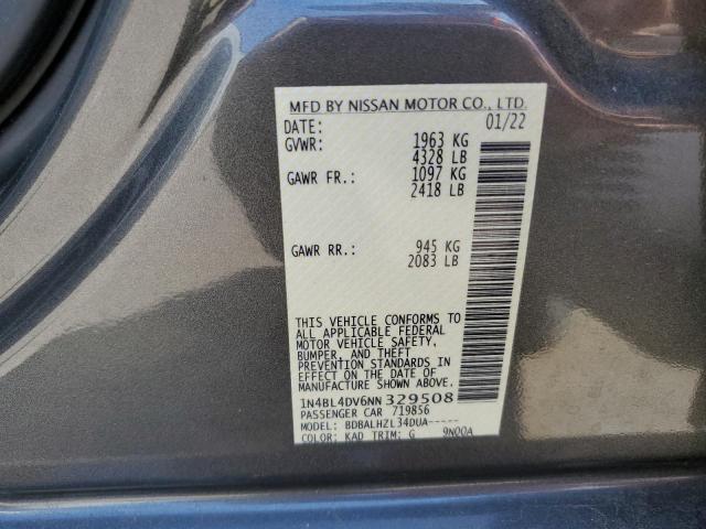 Photo 11 VIN: 1N4BL4DV6NN329508 - NISSAN ALTIMA SV 