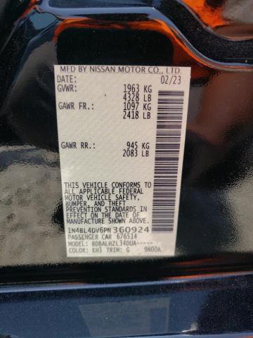 Photo 12 VIN: 1N4BL4DV6PN360924 - NISSAN ALTIMA SV 