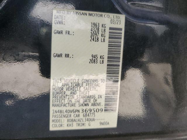 Photo 11 VIN: 1N4BL4DV6PN369509 - NISSAN ALTIMA SV 