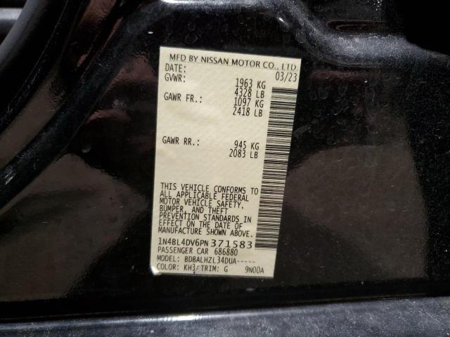 Photo 12 VIN: 1N4BL4DV6PN371583 - NISSAN ALTIMA SV 