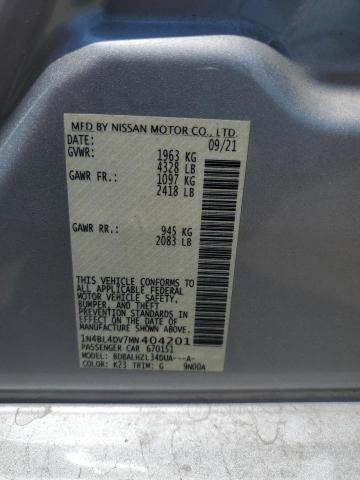 Photo 11 VIN: 1N4BL4DV7MN404201 - NISSAN ALTIMA 