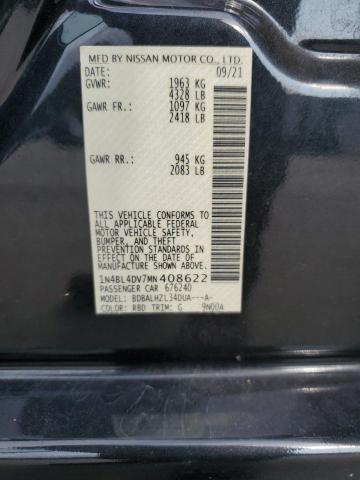 Photo 11 VIN: 1N4BL4DV7MN408622 - NISSAN ALTIMA SV 