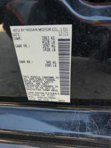 Photo 11 VIN: 1N4BL4DV7NN320865 - NISSAN ALTIMA SV 