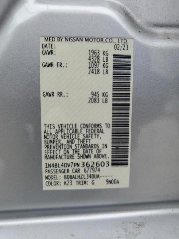 Photo 11 VIN: 1N4BL4DV7PN362603 - NISSAN ALTIMA 