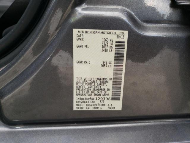 Photo 11 VIN: 1N4BL4DV8KC129396 - NISSAN ALTIMA 