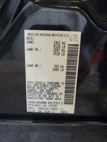 Photo 11 VIN: 1N4BL4DV8MN363951 - NISSAN ALTIMA SV 