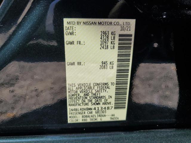 Photo 11 VIN: 1N4BL4DV8MN413487 - NISSAN ALTIMA 